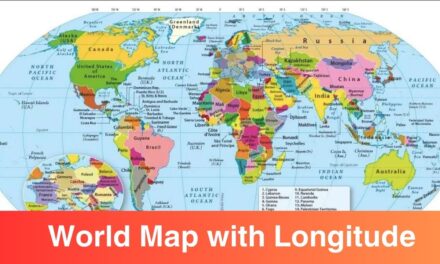 Printable Map of the World with Latitude and Longitude Lines