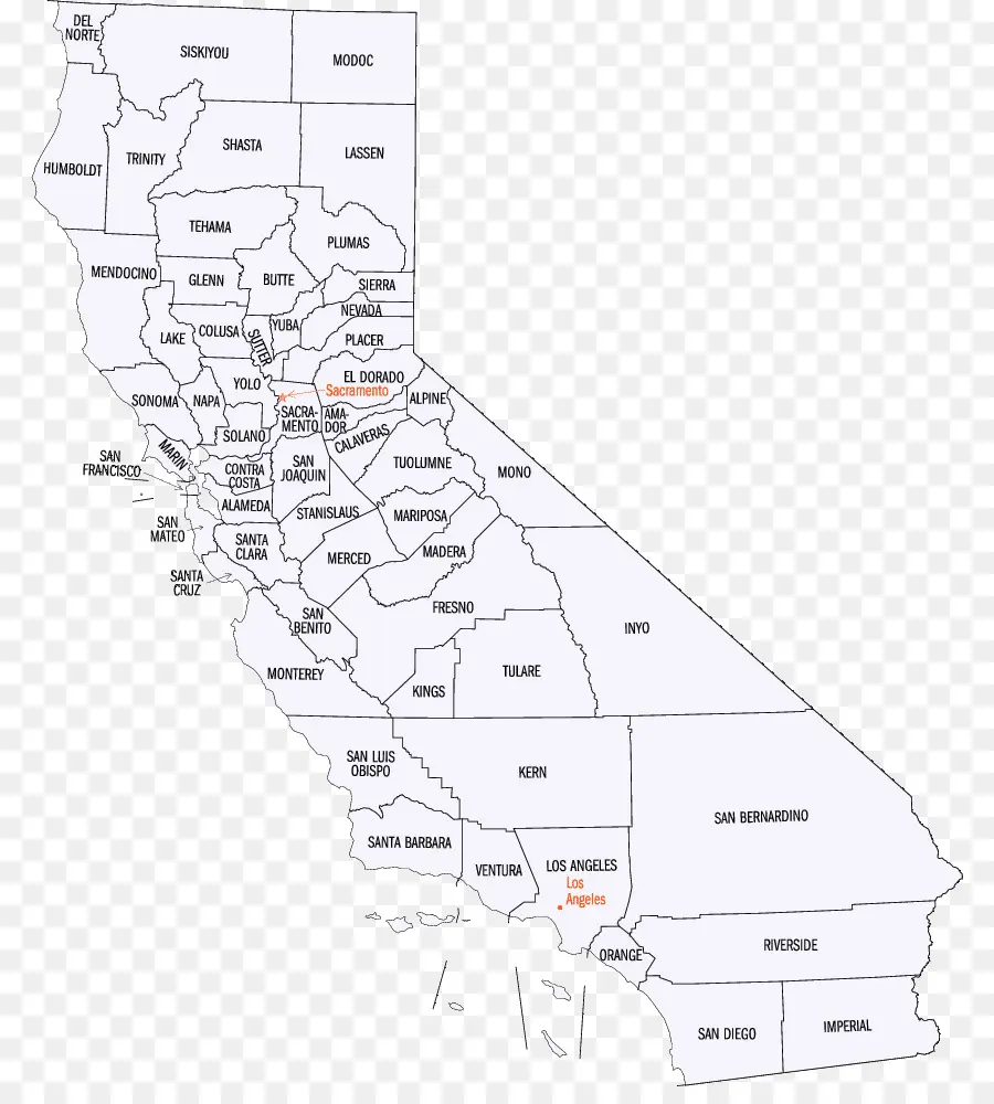 California County Map